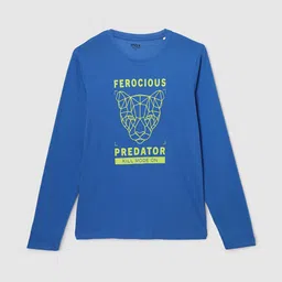 max Boys Graphic Printed Cotton T-shirt-image-12