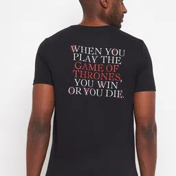 Wear Your Mind Game Of Thrones Typography Printed Pure Cotton T-shirt-image-63
