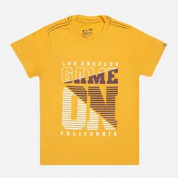 Bodycare Boys Typography Printed Cotton T-shirt-picture-40