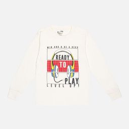 Bodycare Boys Typography Printed Cotton T-shirt-image-71