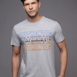 HRX by Hrithik Roshan Men Typography Printed T-shirt-image-89