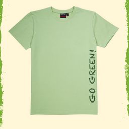 Gini and Jony Boys Green Typography Printed T-shirt-image-41