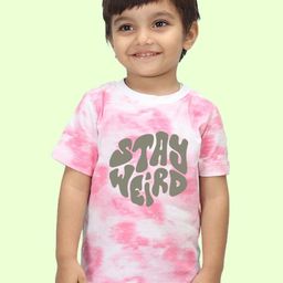 NUSYL Kids Printed Tie and Dye T-shirt-image-43