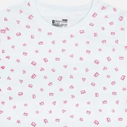 Bodycare Girls Conversational Printed Round Neck Cotton T-shirt-image-41