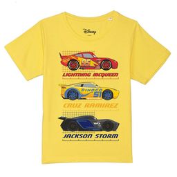 Disney by Wear Your Mind Boys Yellow Printed Cotton T-shirt-picture-45