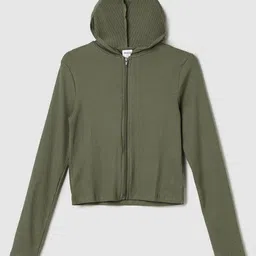 max Girls Self Design Hooded T-shirt-image-26