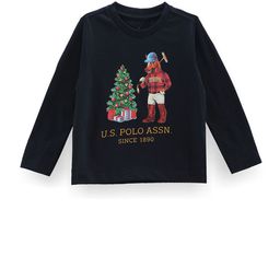 U.S. Polo Assn. Kids Boys Graphic Printed Round Neck Cotton Regular T-shirt-image-65