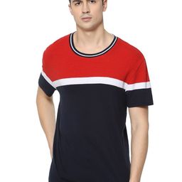 Celio Colourblocked Cotton T-shirt-picture-29