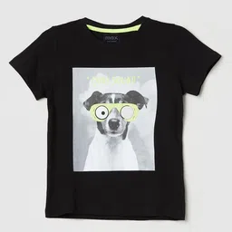 max Boys Graphic Printed Pure Cotton T-shirt-image-53