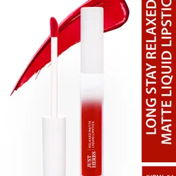 Just Herbs Relaxed Long Lasting Matte Liquid Lipstick 4ml - Red Velvet 04-33