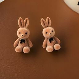 COOLWOOL Korean Gold-Plated Quirky Shaped Studs-24