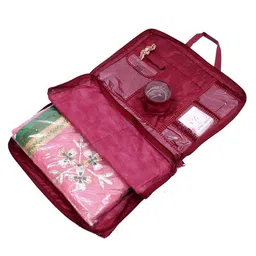 Kuber Industries Maroon Set of 1 Regular Multi-Utility Organisers image 3