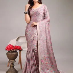 Avyay Creation Floral Saree-image-55