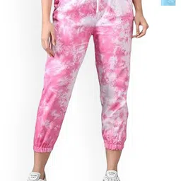 Funday Fashion Women Pack Of 2 Tie and Dye Joggers Trousers-image-88