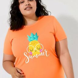 Toodle Plus Plus Size Women Printed T-shirt-image-5
