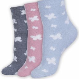 Dollar Women Pack Of 3 Patterned Ankle Length Socks-image-33