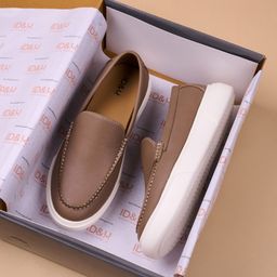 ID Women Textured Leather Loafers-image-56