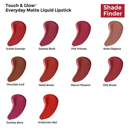 Revlon Touch & Glow Long Stay Matte Liquid Lipstick - 5 ml - Duchess Berry image 2
