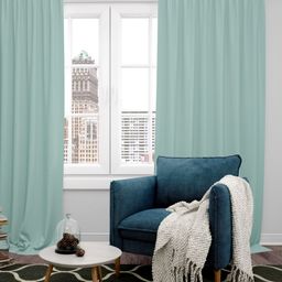 Parda Online Green Black Out Long Door Curtain-image-51
