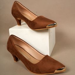 SAPATOS Women Kitten Heel Pumps-56