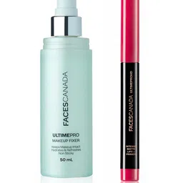 FACES CANADA UltimePro HD Intense Lipstick- Dash of Pink 1.4g+Ultime Pro Makeup Fixer 50ml-13