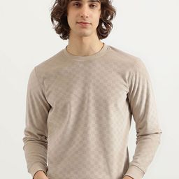 United Colors of Benetton Men Geometric Printed Round Neck Pullover Sweatshirt-picture-38