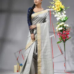 DESH BIDESH Women Zari Silk Saree-image-77