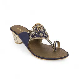 Mochi Textured Block Sandals-96