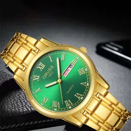ORUSS Men Dial & Stainless Steel Straps Analogue Watch IHICDEEBHGJH-28