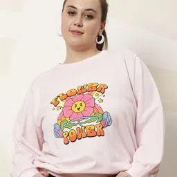 Athena Ample Women Printed Sweatshirt-image-5