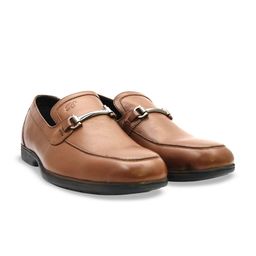 Bonicci Men Leather Formal Loafers-image-8