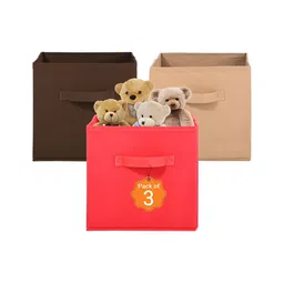 Aura Red & Beige 3 Pieces Multi-Utility Organisers-43