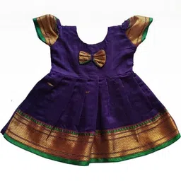 Mom and Me Blue Cotton Dresses-image-56