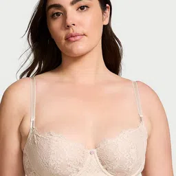 Victoria's Secret Half Coverage Self Design Cut and Sew Underwired Balconette Bra-52