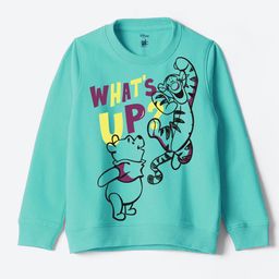 YK Disney Unisex Kids Typography Printed Pullover Sweatshirt-image-10