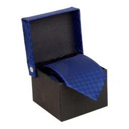 Cazzano Men Woven Design Broad Tie-image-98