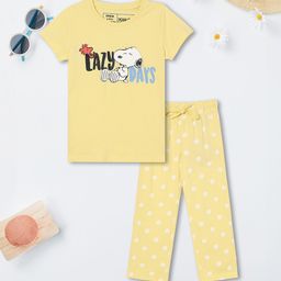 max Girl Printed Pure Cotton Night suit-image-97