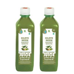 Axiom Set of 2 Pure Neem Giloy Stem Juice - 500ml Each image 2