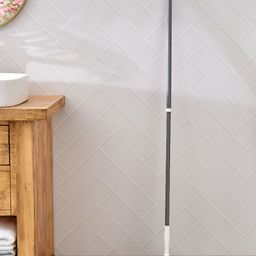 Home Centre Grey & White Solid Polypropylene Bath Accessories Set-picture-1