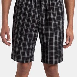 Jockey Men Checked Technology Shorts-image-12