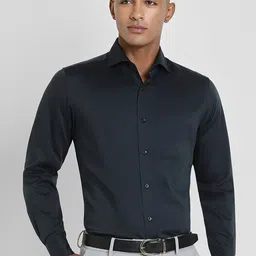 Allen Solly Sport Men Spread Collar Solid Cotton Formal Shirt-image-39