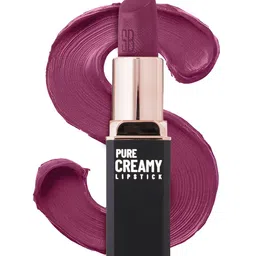 SWISS BEAUTY Pure Creamy Matte Lipstick with Vitamin E & Tea Tree Oil - Cranberry 17-38