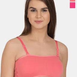Tweens Pack of 2 Full Coverage Seamless Cotton Beginners Bras With All Day Comfort-picture-15