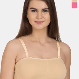 Tweens Pack of 2 Full Coverage Seamless Cotton Beginners Bras With All Day Comfort-18
