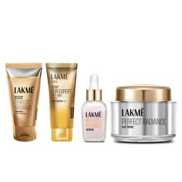 Lakme Vitamin C Set of Face Serum 15ml + Face Wash 50g + Sunscreen 50ml + Day Cream 50g-51