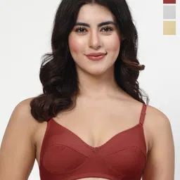 LILY Pack Of 3 Full Coverage Everyday Bra-15