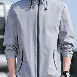 StyleCast x Revolte Men Insulator Outdoor Open Front Jacket-30