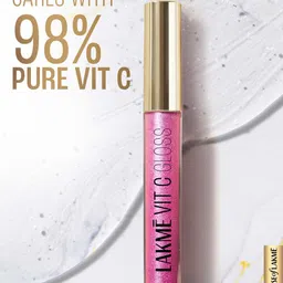 Lakme Superglow VIT-C Lip Gloss 2.5ml - Cherry Red C3 image 3