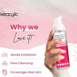 Leeford Set Of 2 Keracylic Foaming Face Wash-60 ml Each image 4