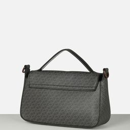 Van Heusen Woman Geometric Printed Structured Handheld Bag image 3